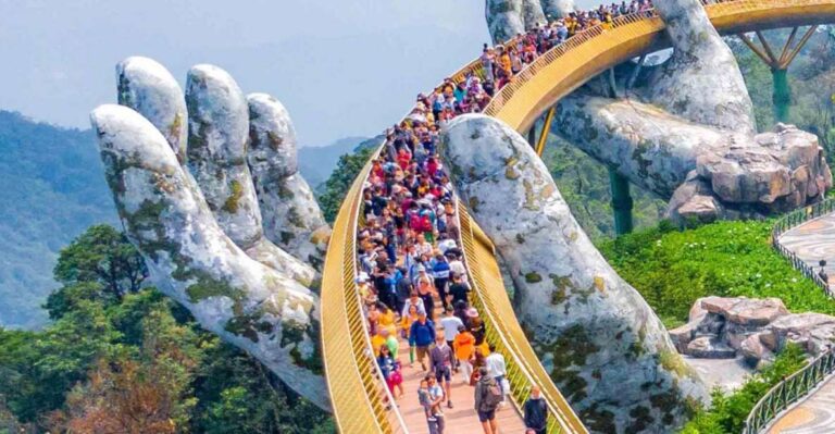 Explore Ba Na Hills and Golden Bridge in the Afternoon