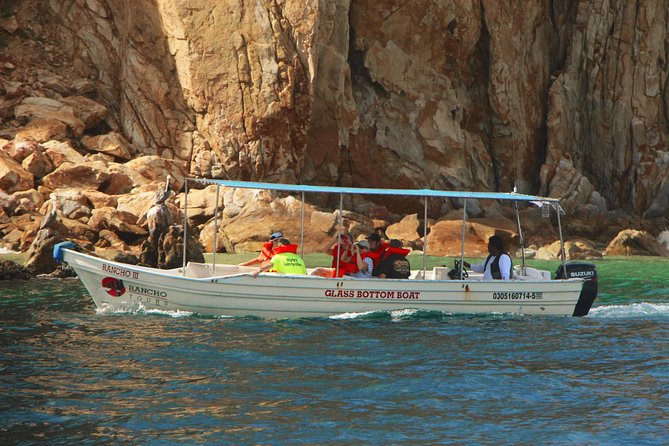 Explore Los Cabos City Tour, Glass-Bottom Boat Ride, Lunch and Shopping!
