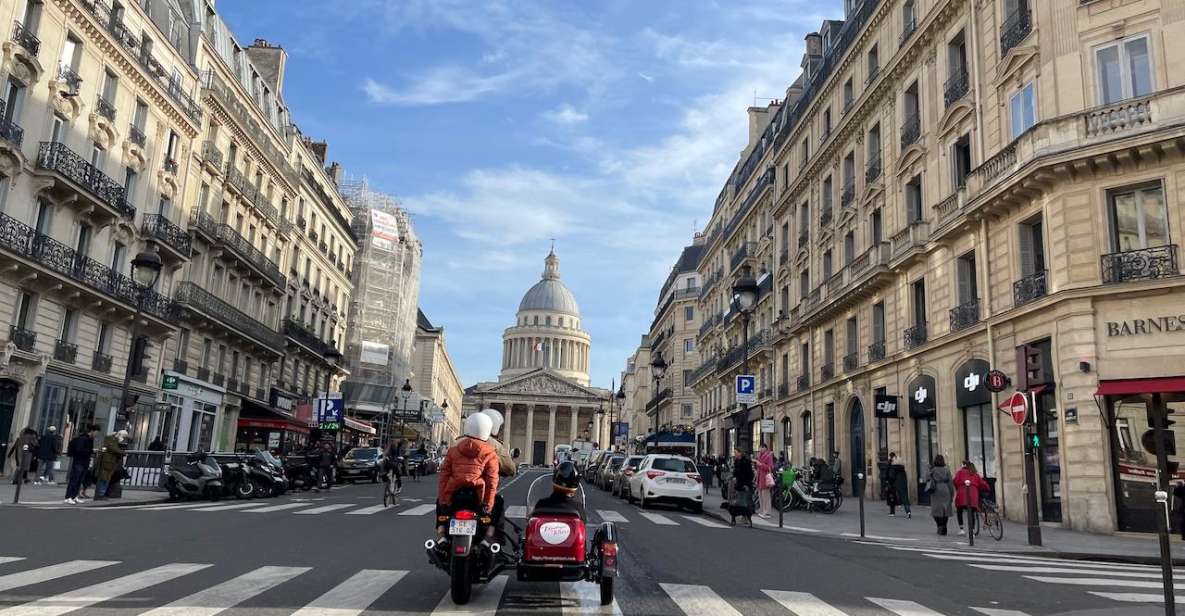 Explore Paris in Style: Custom Sidecar Tours - Live Tour Guide and Pickup Details