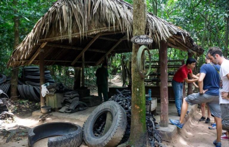 Exploring Vietnam History of Cu Chi Tunnels Join Group Tour