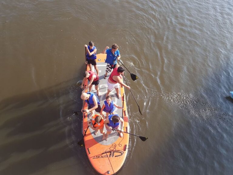 Extremadura: Paddle Surf Guided Tour on Valdecañas Reservoir