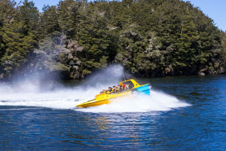 Fiordland: Jet Boat & Nature Walk Experience From Te Anau