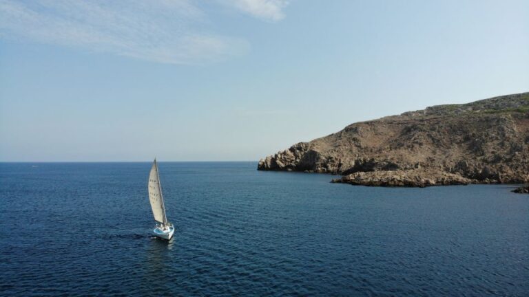 Fornells Bay: Sunset Sailing Trip by Sailboat