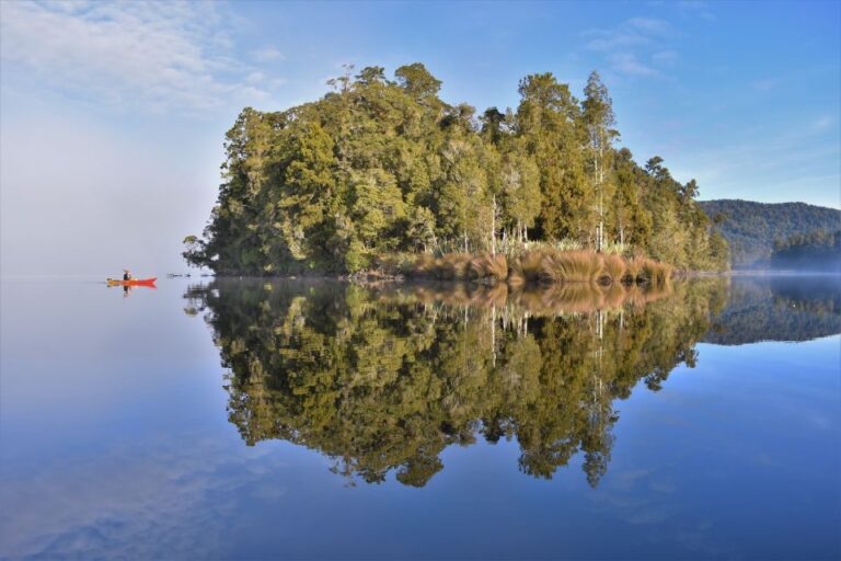 Franz Josef: 3-Hour Kayak Tour on Lake Mapourika