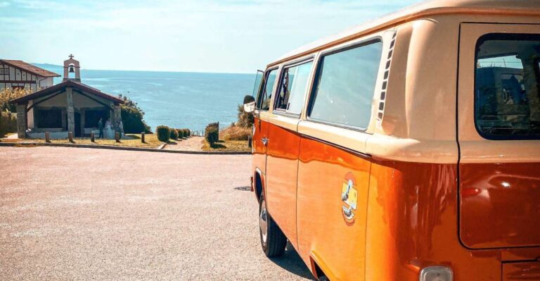French Basque Country Coastline Tour in a 70’svw Van