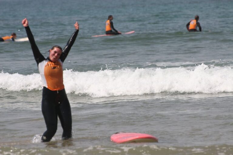 From Agadir: Taghazout Beach Surf Lesson With Transfer