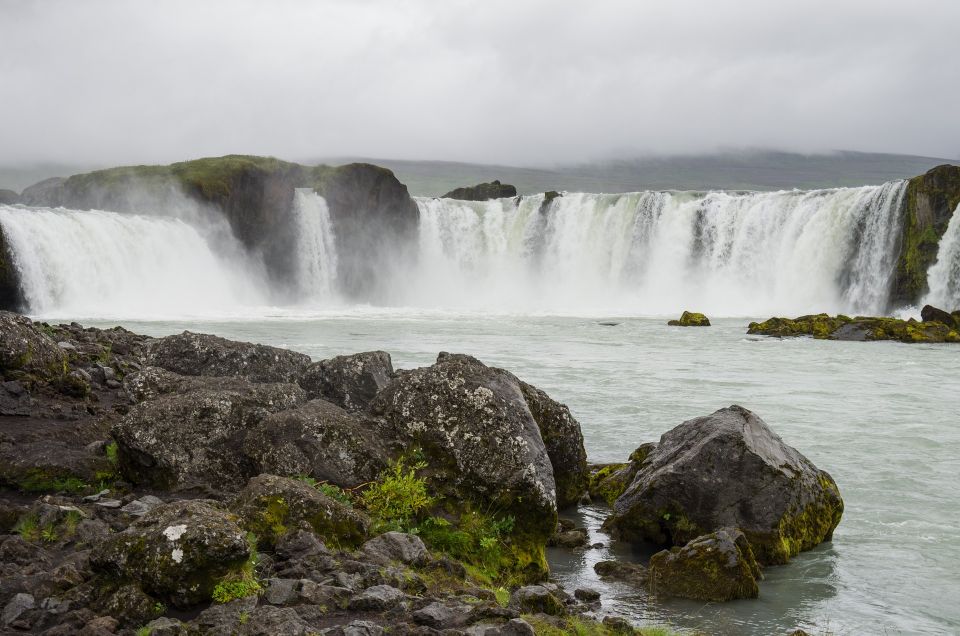 1 from akureyri godafoss and husavik tour with geosea baths From Akureyri: Goðafoss and Húsavík Tour With Geosea Baths