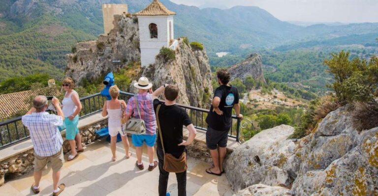 From Alicante: Guadalest Valley and Algar Waterfalls Tour