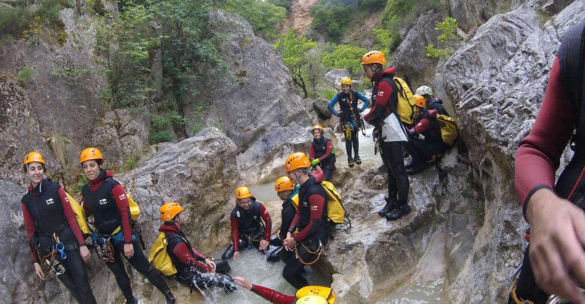 1 from athens agios loukas gorge canyoning From Athens: Agios Loukas Gorge Canyoning Experience