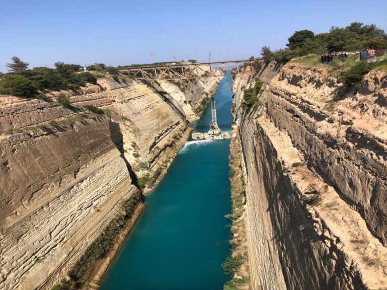 From Athens: Ancient Corinth Private Day Tour & Audio Tour