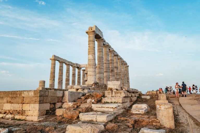 From Athens: Cape Sounion & Temple of Poseidon Half Day Tour