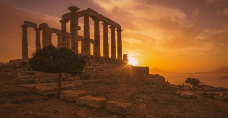 From Athens: Cape Sounion & Temple of Poseidon Private Trip