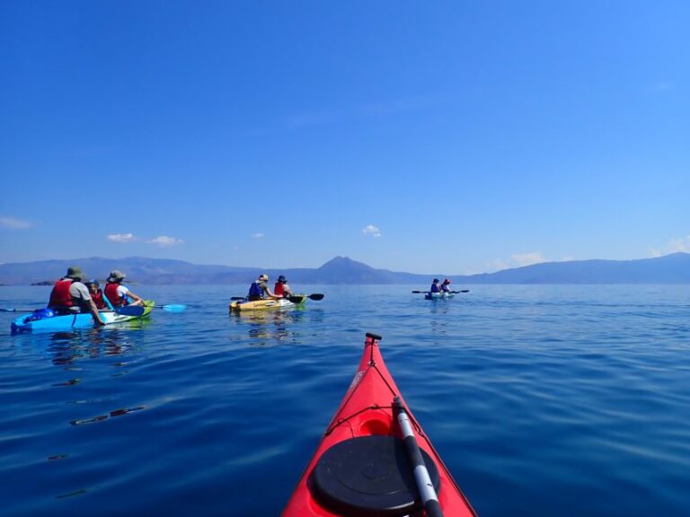 From Athens: Corinthian Gulf Guided Sea Kayaking Tour