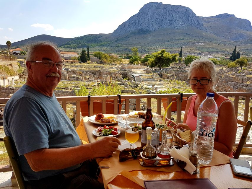 From Athens: Private Corinth and Temple of Hera, Blue Lake