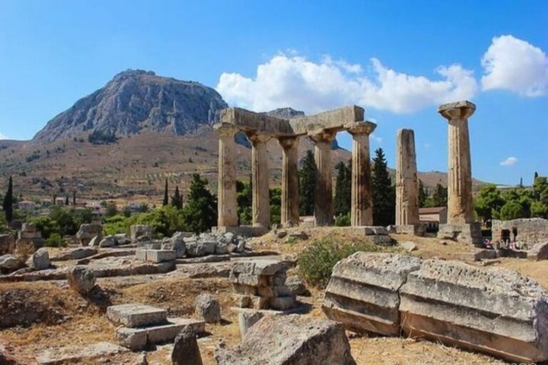 From Athens: Private Corinth Tour & Panoramic With Transfer