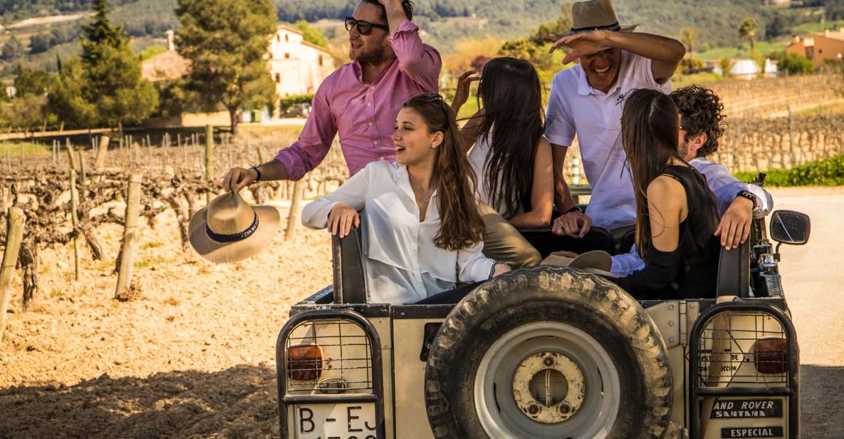 1 from barcelona penedes vineyards tour by 4wd w wine cava From Barcelona: Penedés Vineyards Tour by 4WD W/Wine & Cava