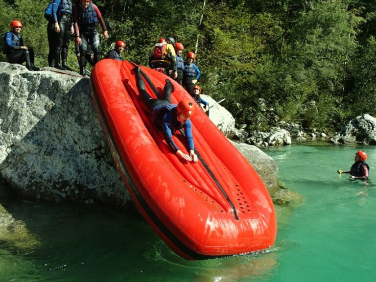 From Bovec: Premium Rafting on SočA River With Photo Service