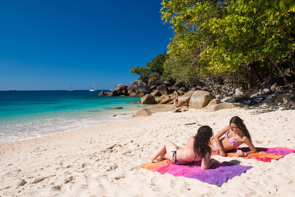 1 from cairns fitzroy island round trip boat transfers From Cairns: Fitzroy Island Round Trip Boat Transfers