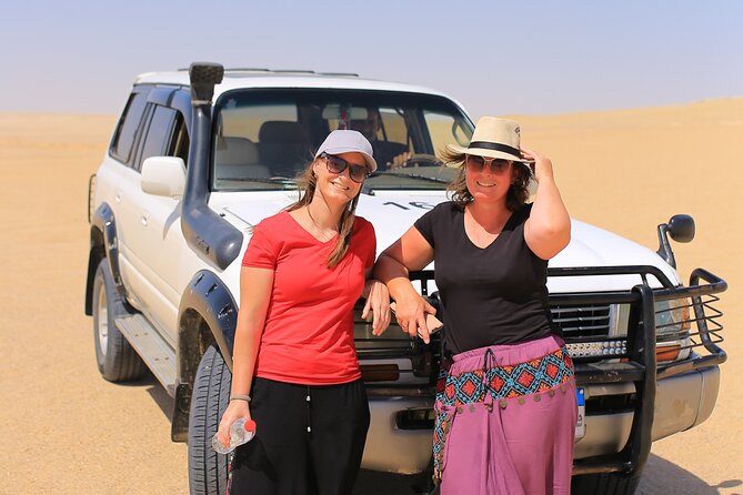 From Cairo: Desert Safari, Sandsurf, Camel, Magic Lake & Lunch