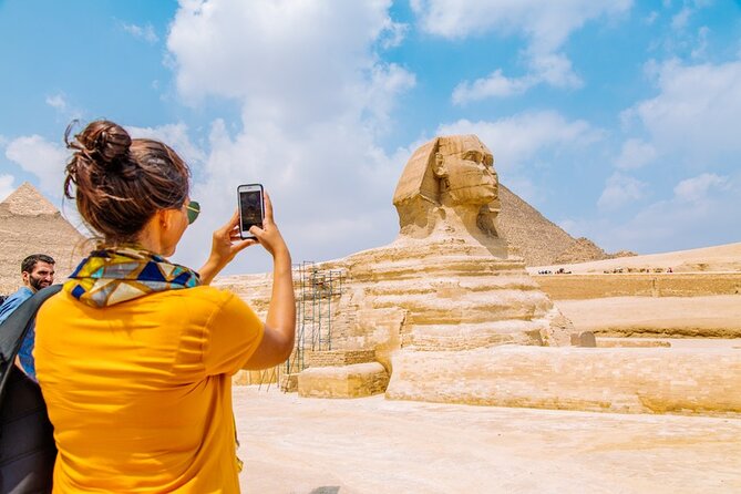 From Cairo: Private Crowd Free Half Day Pyramids Adventure