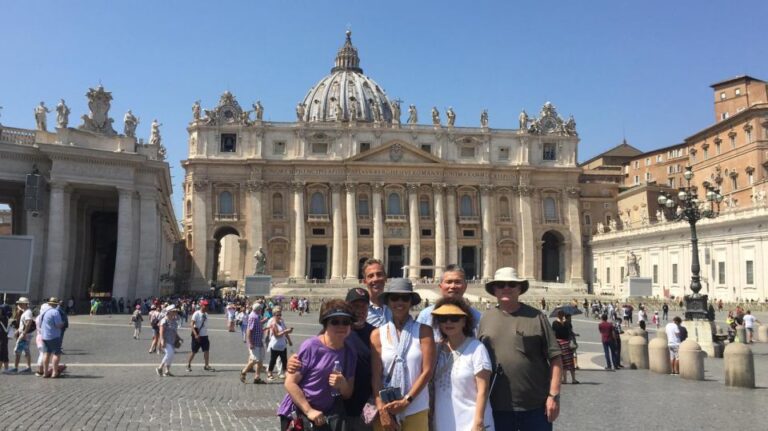 From Civitavecchia: Best of Rome and Vatican Shore Excursion