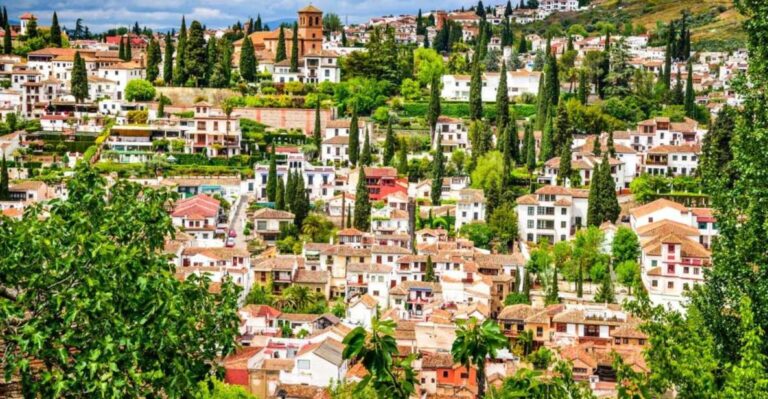 From Costa Del Sol: Granada Day Trip Free Time 5h