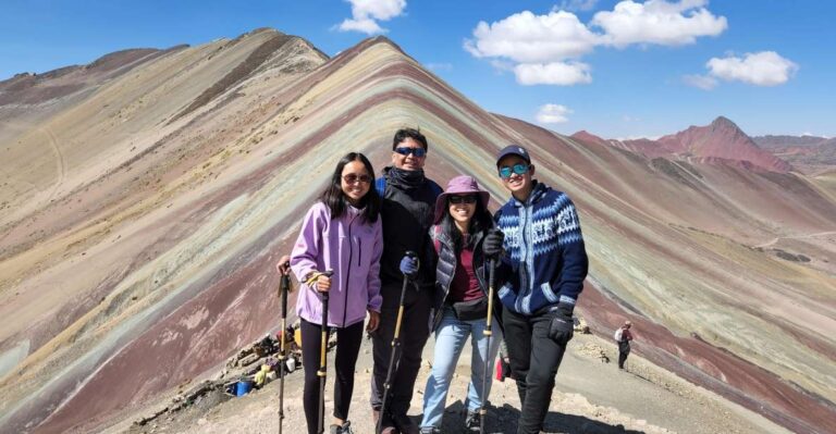 From Cusco: Rainbow Mountain and Red Valley Full-Day Tour