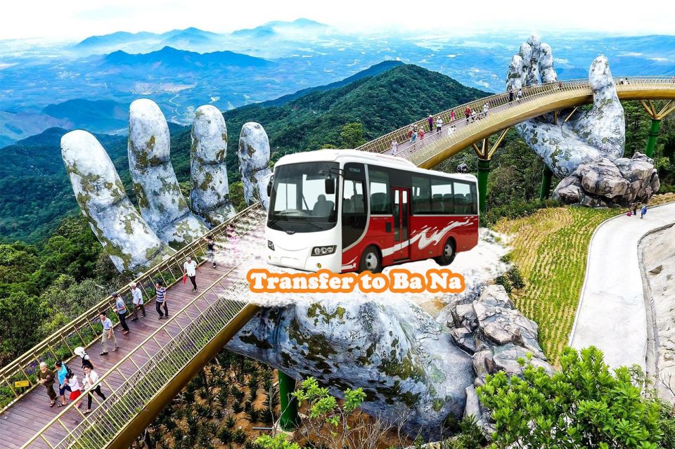 1 from da nang shuttle bus to ba na hills golden bridge From Da Nang: Shuttle Bus to Ba Na Hills Golden Bridge