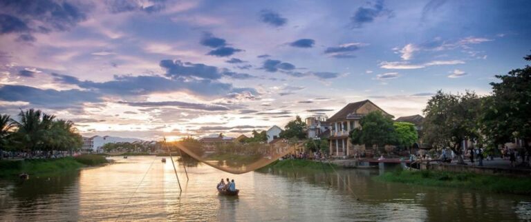 From Danang& Hoian: My Son Sunset and Thu Bon River Cruise