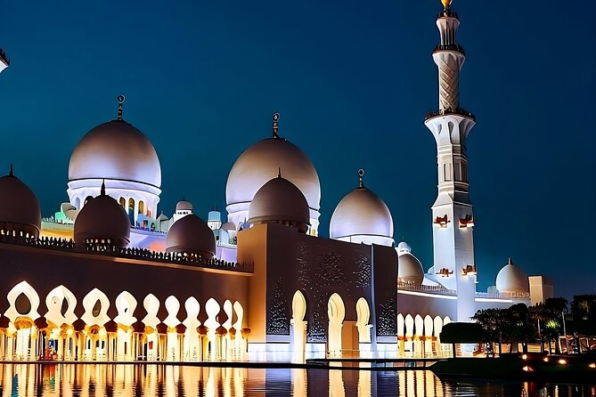 From Dubai: Zayed Mosque (Sunset) Tour – Abu Dhabi