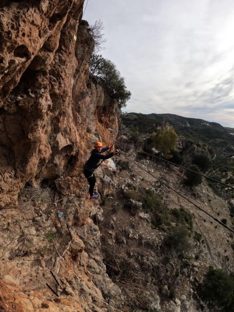 From Estepona: Vía Ferrata De Casares Guided Climbing Tour