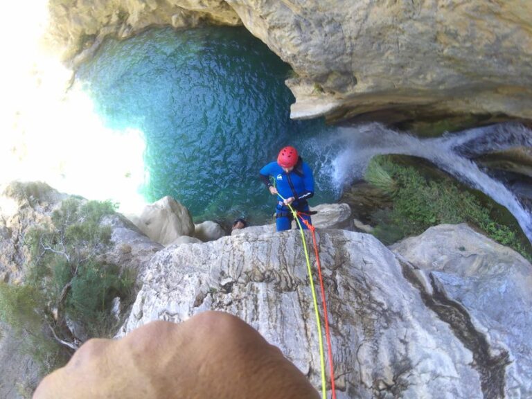 From Granada: Río Verde Canyoning Tour