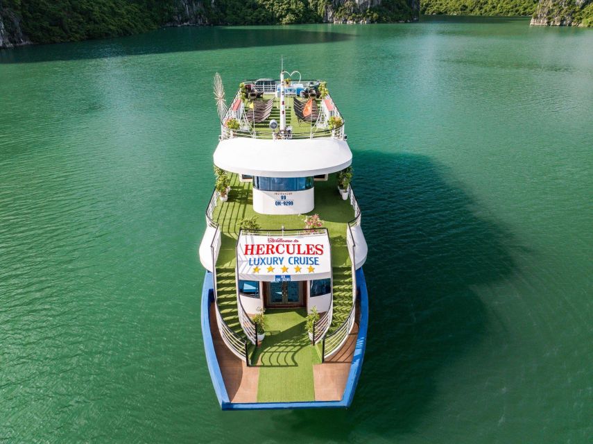 1 from hanoi 1 day halong bay cruise tour with limousine bus From Hanoi: 1 Day Halong Bay Cruise Tour With Limousine Bus