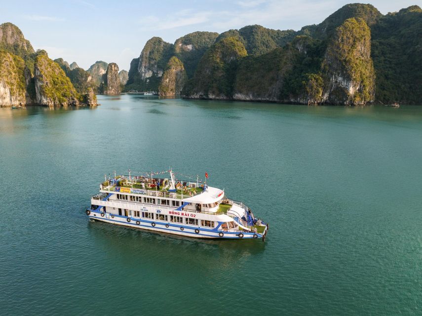 From Hanoi: Halong Bay Day Trip W/ Cave, Island & Kayak