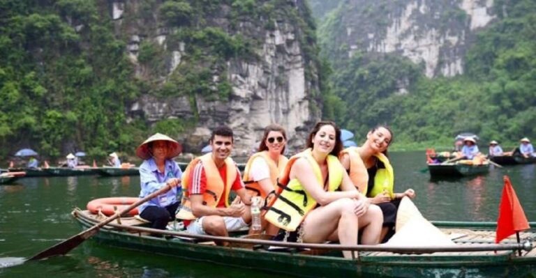 From Hanoi: Trang An Scenic Landscape & Bai Dinh Pagoda Trip