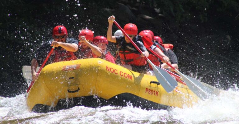 From Hartford: Upper Pigeon River White Water Rafting Tour