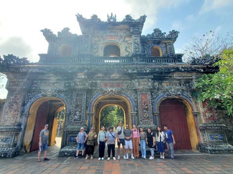 From Hoi An/Da Nang: Hue Imperial City Group Tour With Lunch
