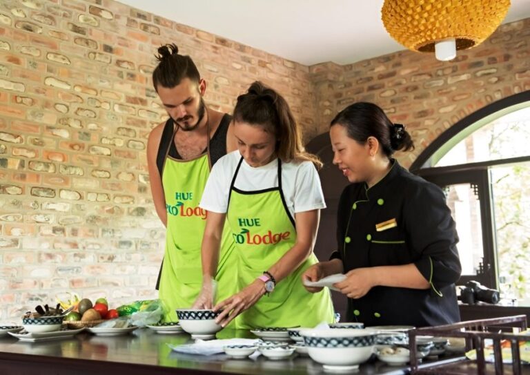 From Hue: Cooking Class in Thuy Bieu Village