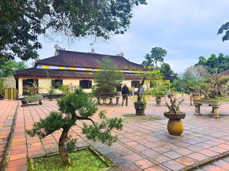 From Hue: Visit 3 Famous Pagodas of Hue & Tu Duc Tomb