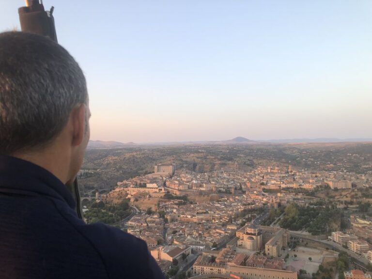 From Madrid: Hot Air Balloon Over Toledo With Brunch