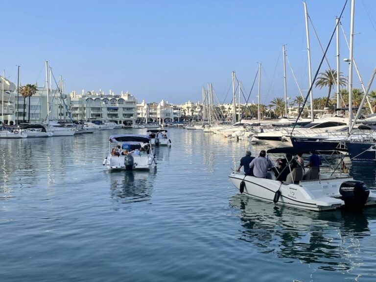 From Málaga: Boat Rental With No License Required