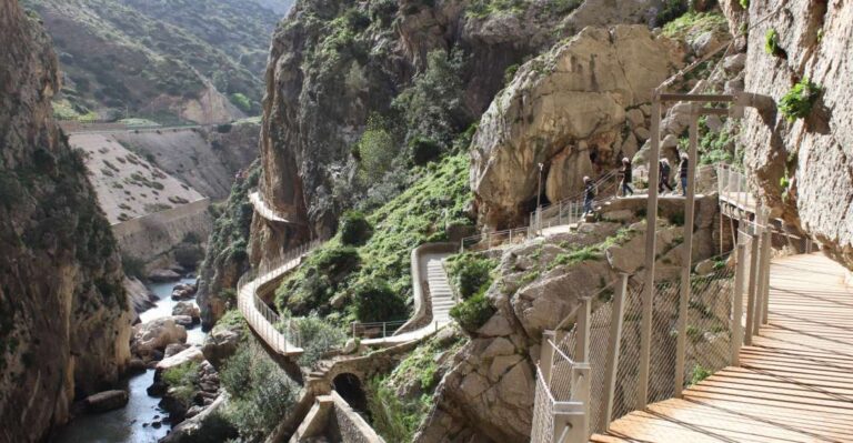 From Malaga: Caminito Del Rey and Lake Swimming Private Tour