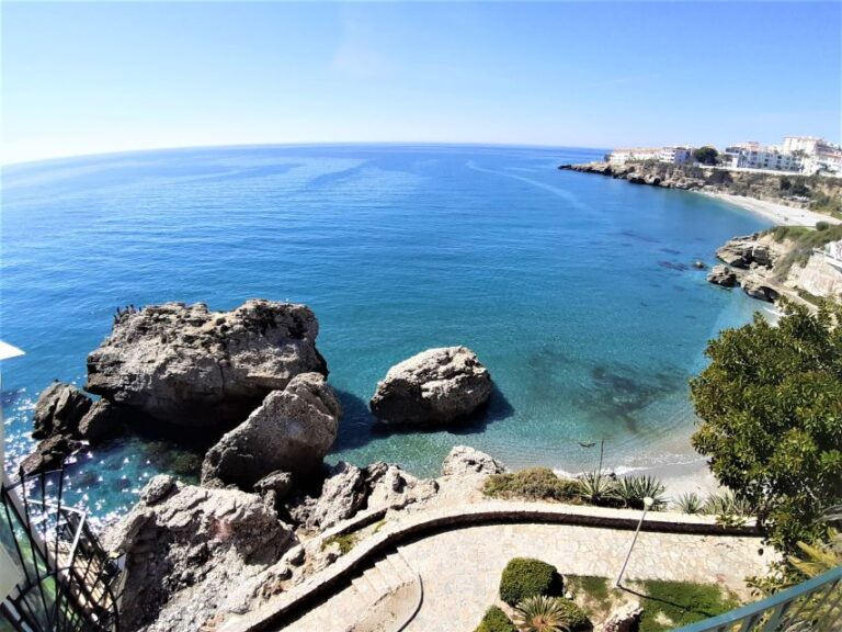 From Malaga: Private Trip to Nerja and Its Cave