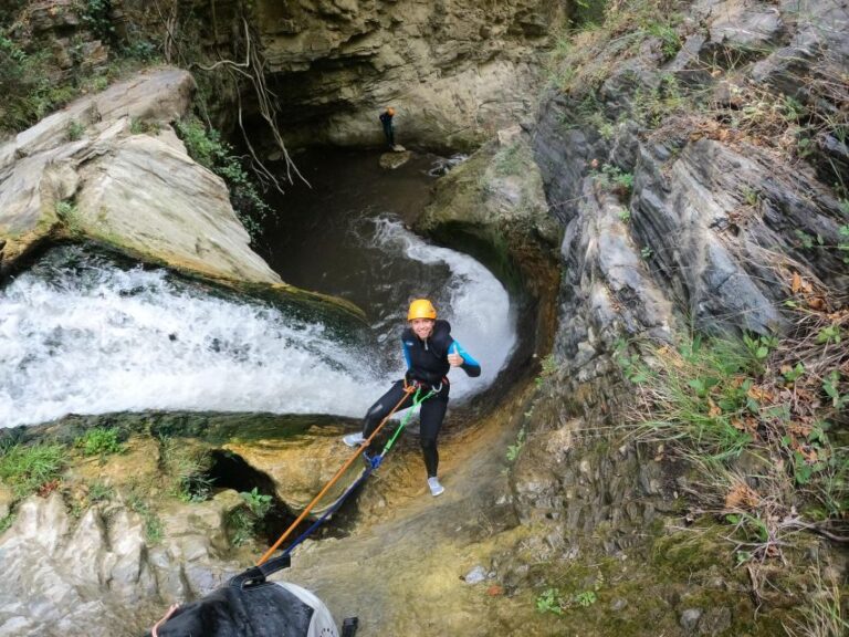 From Marbella: Private Canyoning Tour at Sima Del Diablo