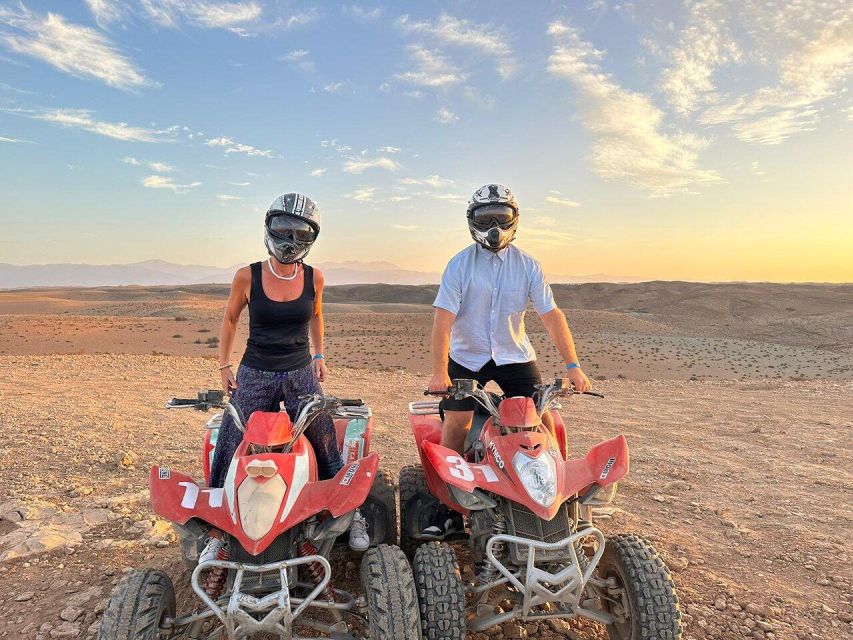 From Marrakech: ATV Quad Bike Tour in Agafay Desert - Experience Itinerary