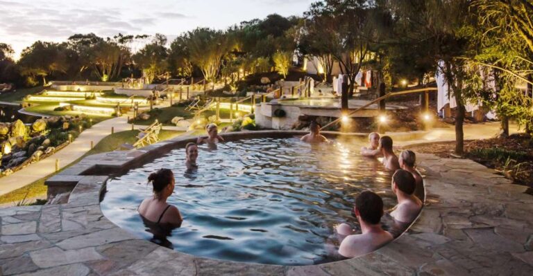 From Melbourne: Half-Day Spa Trip to Peninsula Hot Springs