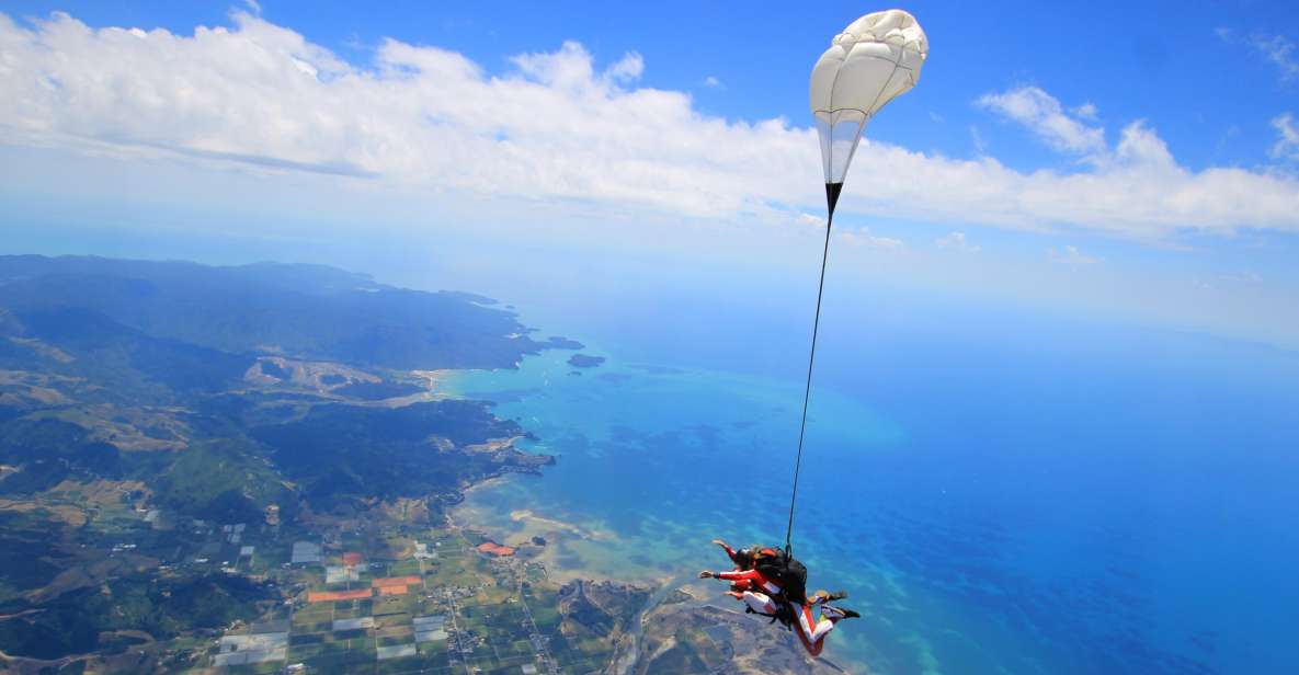 1 from motueka abel tasman tandem skydive From Motueka: Abel Tasman Tandem Skydive Experience