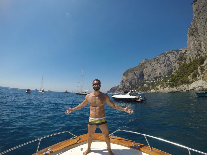 From Naples: Capri & Blue Grotto by Boat and Anacapri