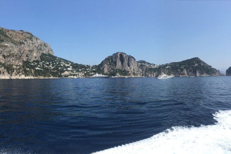 From Naples: Private Capri Boat Excursion