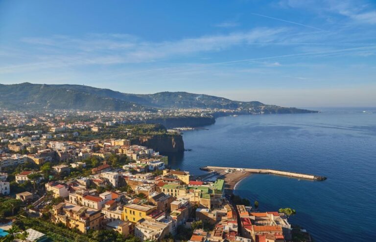 From Naples: Private Tour of Pompei, Sorrento & Positano